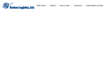Tablet Screenshot of brokerslogistics.com